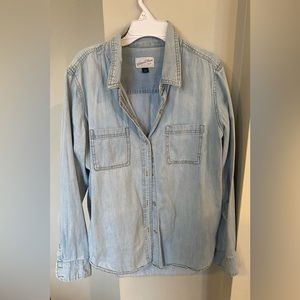 Denim Light Wash Button Down